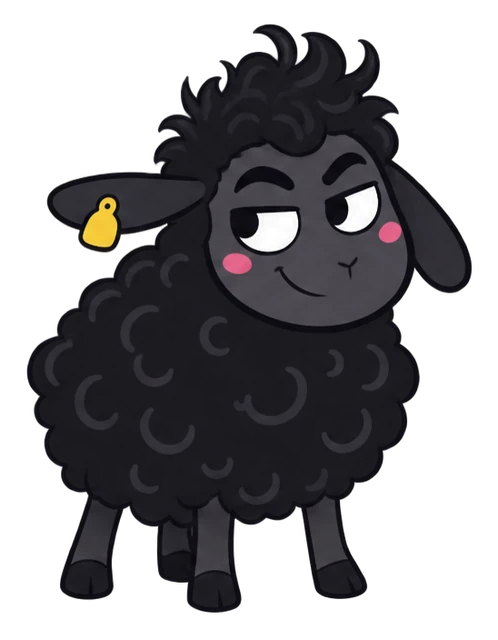 Wilf, the black sheep